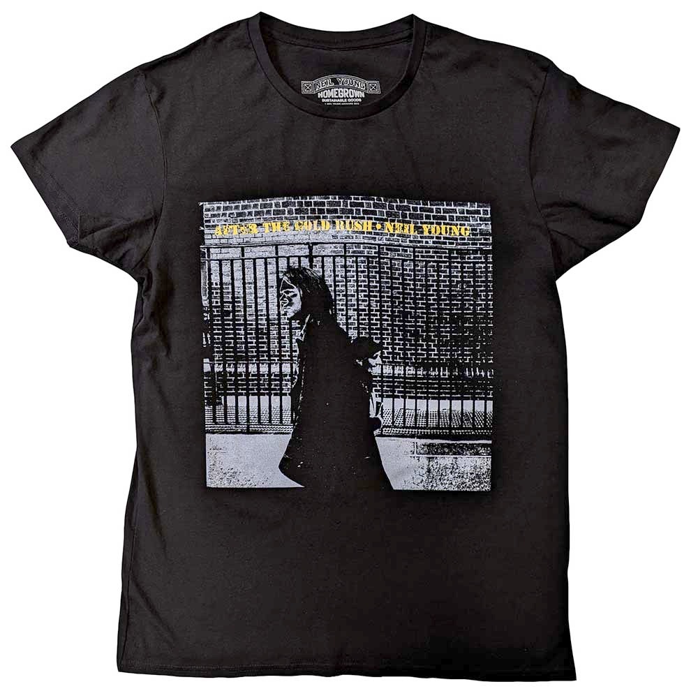 Neil Young - After The Gold Rush Herren TShirt - Schwarz